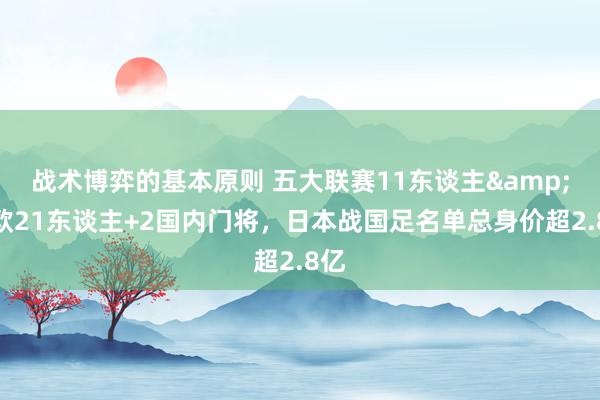 战术博弈的基本原则 五大联赛11东谈主&旅欧21东谈主+2国内门将，日本战国足名单总身价超2.8亿